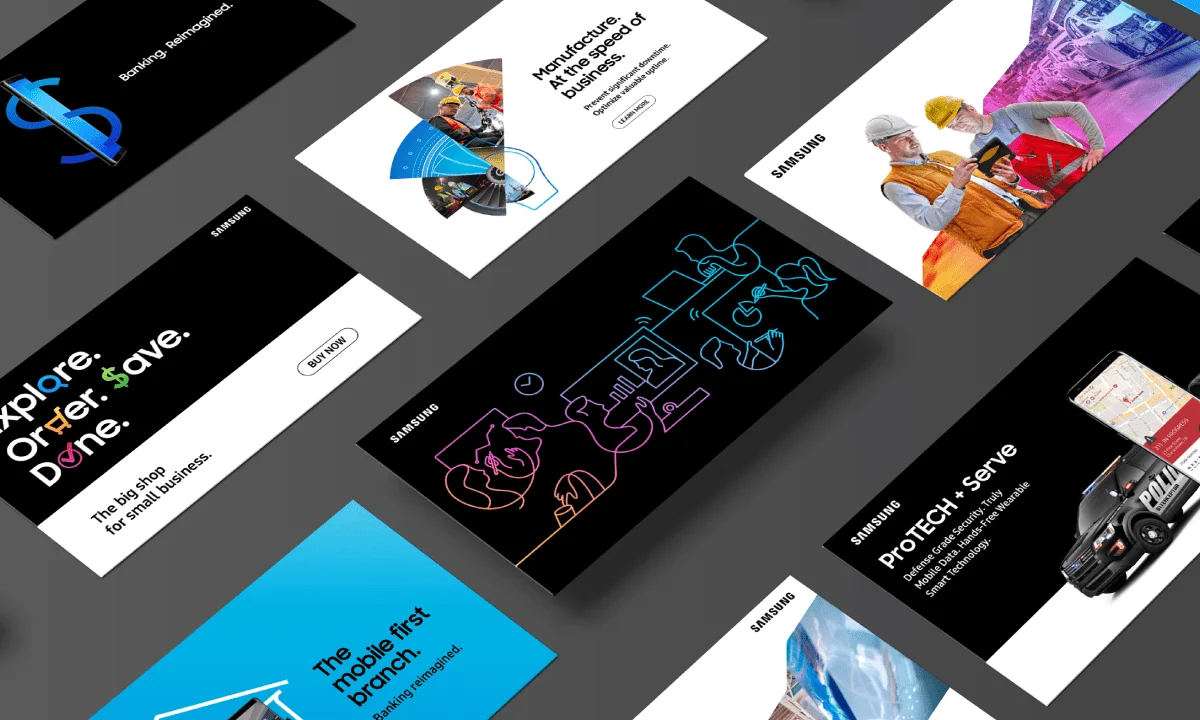 Voraco - Communication Design for Samsung.