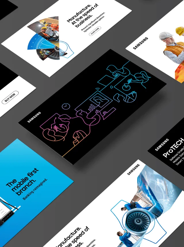 Voraco - Communication Design for Samsung.